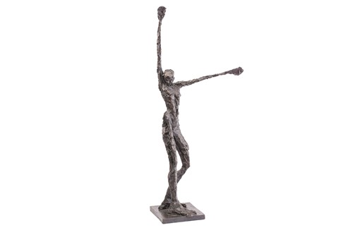 Lot 344 - Carol Peace (b.1970), 'Dancer VII', bronze,...