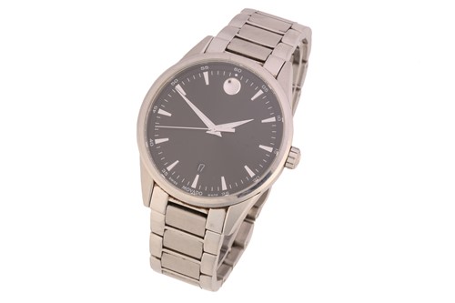 Lot 413 - A Movado Stratus quartz watch, featuring a...