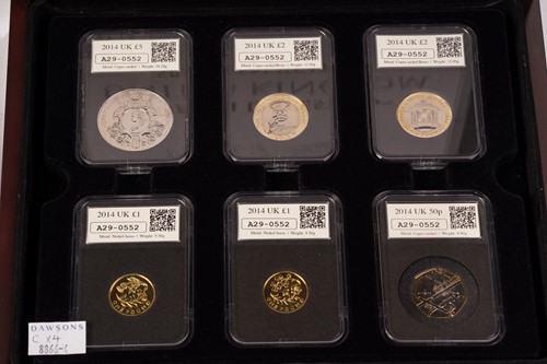 Lot 372 - Four commemorative coin sets, comprising The...