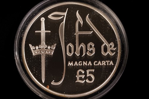 Lot 367 - A cased set of six sterling silver medallions,...