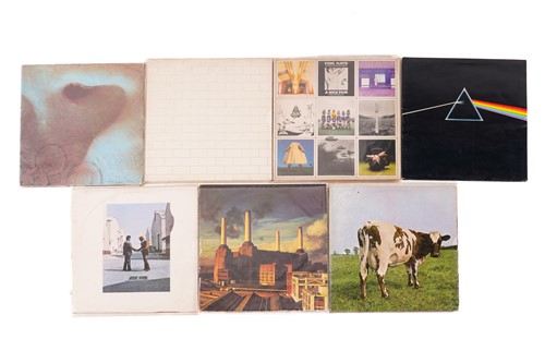 Lot 154A - Pink Floyd: seven vinyl albums, comprising...