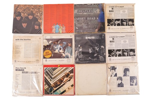 Lot 55 - The Beatles: twelve vinyl LPs, comprising...