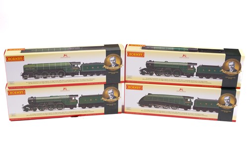 Lot 399 - Four boxed Hornby limited edition locomotives...