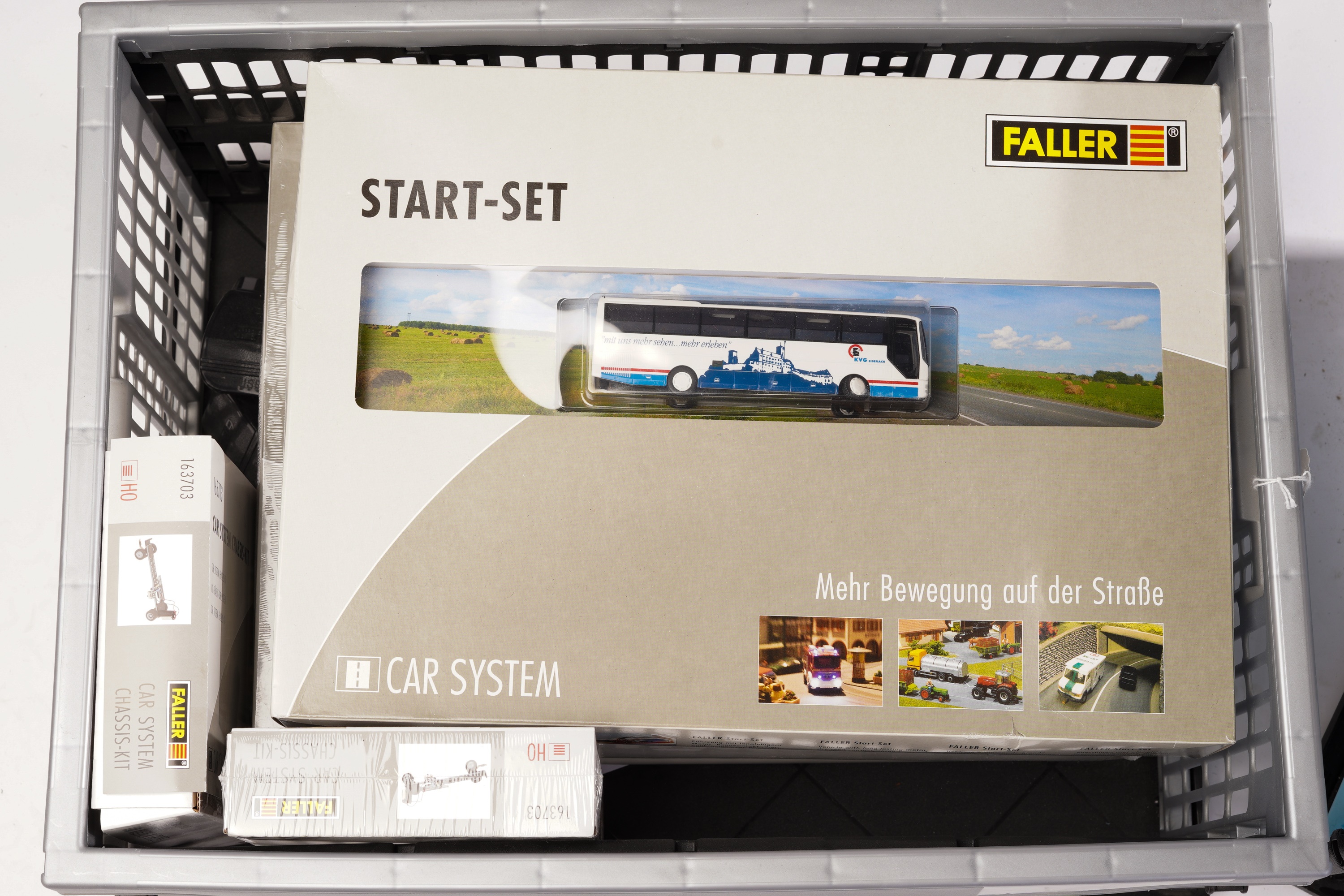 Lot 411 - A large collection of boxed Faller model