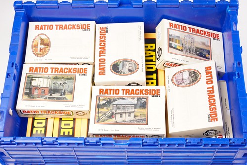 Lot 409 - A large collection of Ratio Trackside model...