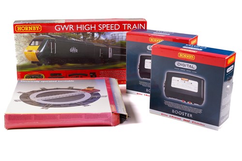 Lot 402 - A Hornby R1230 GWR Train Set, boxed and unused,...