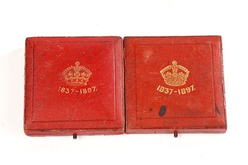 Lot 391 - Two large Queen Victoria Diamond Jubilee...