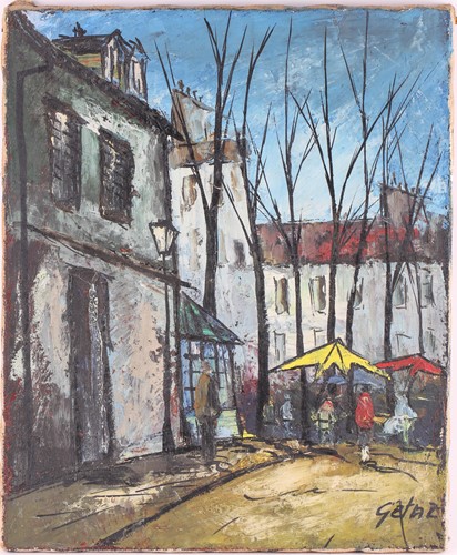 Lot 45 - Jean-Louis Getaz (1931 - 2002), French market...