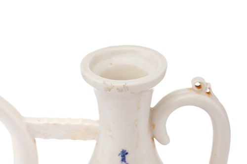 Lot 218 - A Chinese Qinbai-style porcelain wine ewer and...
