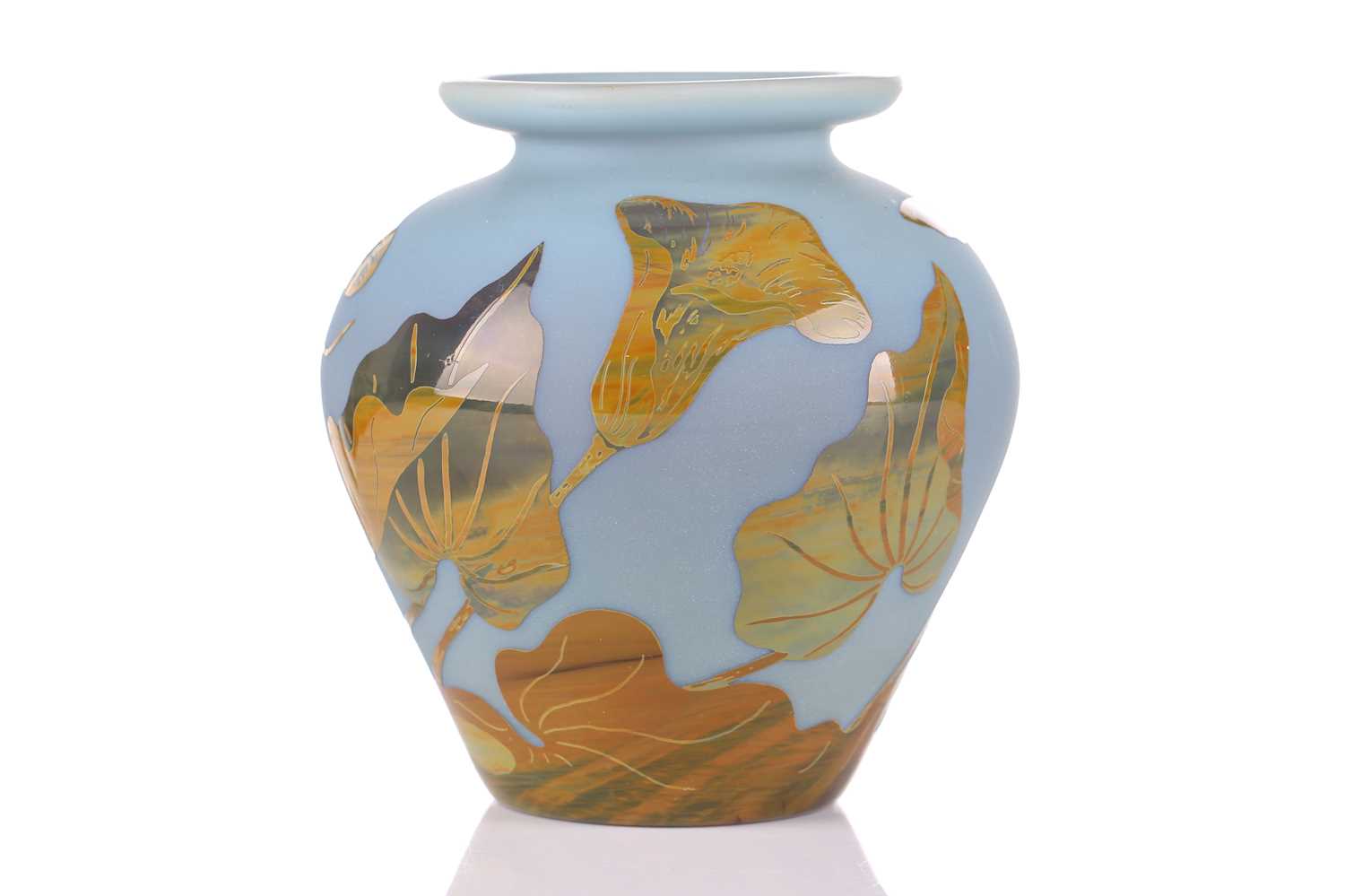 Lot 297 - A cameo glass vase designed by Ryszard Ramski,...