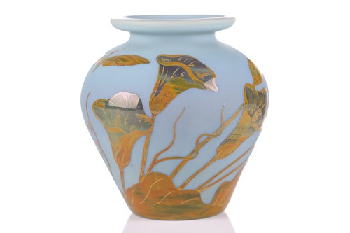 Lot 297 - A cameo glass vase designed by Ryszard Ramski,...