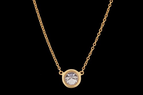 Lot 293 - Tiffany & Co. - An 18ct yellow gold and...