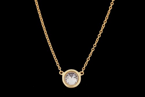 Lot 293 - Tiffany & Co. - An 18ct yellow gold and...
