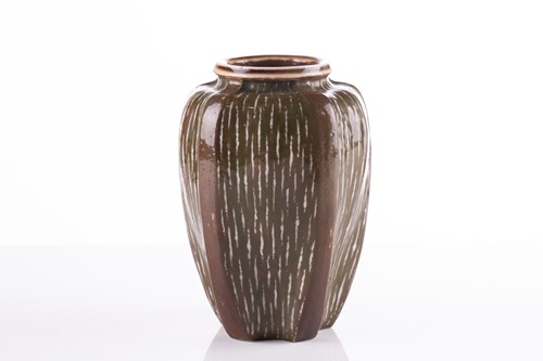Lot 292 - A Martin Brothers stoneware gourd vase by...