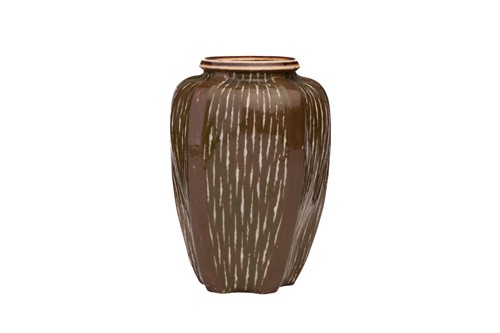 Lot 292 - A Martin Brothers stoneware gourd vase by...