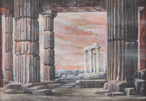 Lot 517 - Loudon Sainthill (1919 - 1969), 'The Panthenon...