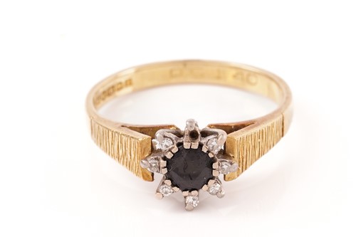 Lot 226 - A ring in 22ct gold together with three other...