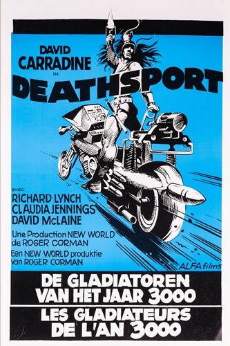 Lot 205 - Six original Belgian film posters / lobby...