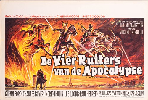 Lot 205 - Six original Belgian film posters / lobby...