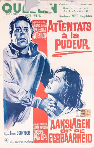 Lot 231 - Eight Belgian film posters, comprising three...