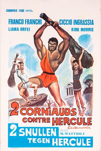 Lot 231 - Eight Belgian film posters, comprising three...