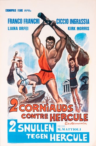 Lot 231 - Eight Belgian film posters, comprising three...