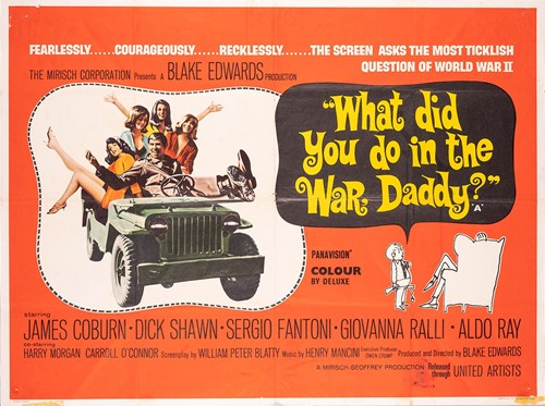 Lot 233 - Six quad film posters comprising, 'Sylvester...