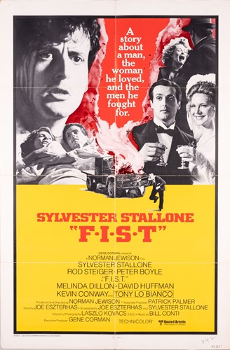 Lot 233 - Six quad film posters comprising, 'Sylvester...
