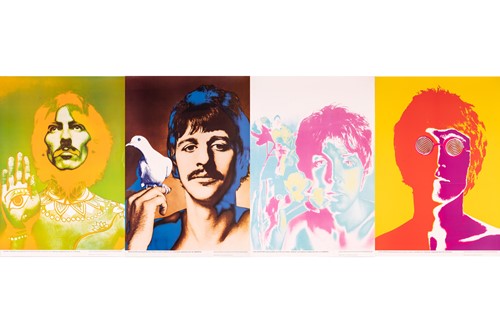 Lot 407 - The Beatles: A set of four Richard Avedon...
