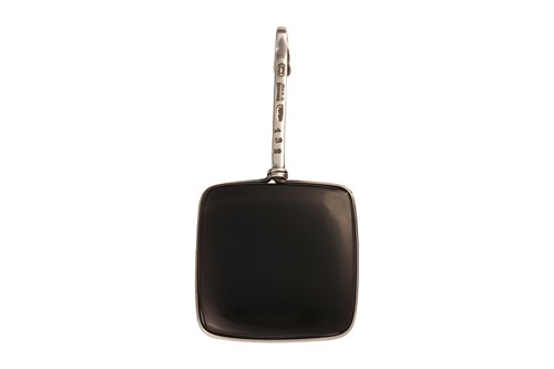 Lot 364 - Georg Jensen - A detachable smoky quartz drop...