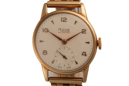 Lot 454 - A Rone Seventeen wristwatch, featuring a...