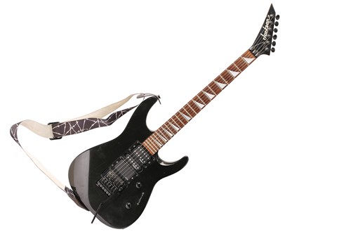 Lot 376 - A Jackson EMG electric guitar, in black finish...