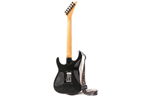 Lot 376 - A Jackson EMG electric guitar, in black finish...