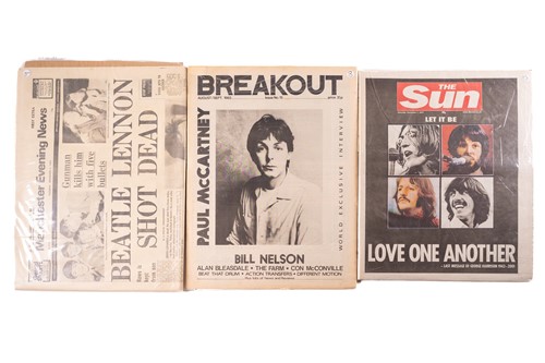 Lot 222 - The Beatles: a large collection of various...