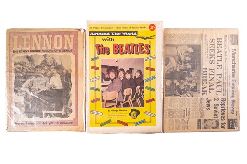 Lot 222 - The Beatles: a large collection of various...