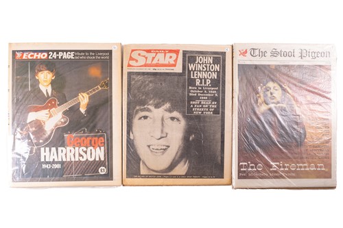 Lot 222 - The Beatles: a large collection of various...