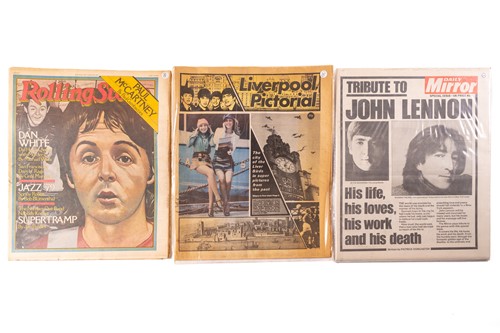 Lot 222 - The Beatles: a large collection of various...