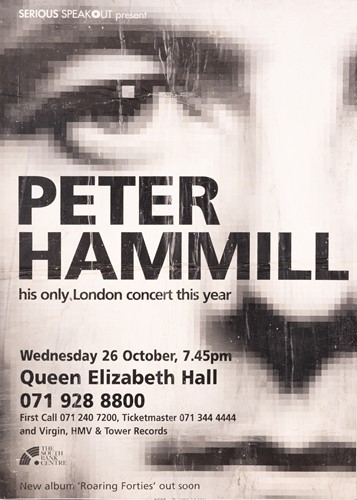 Lot 199 - Peter Hammill: eight original concert posters...