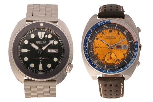 Lot 409 - Two Seiko watches - Featuring a Seiko Divers...