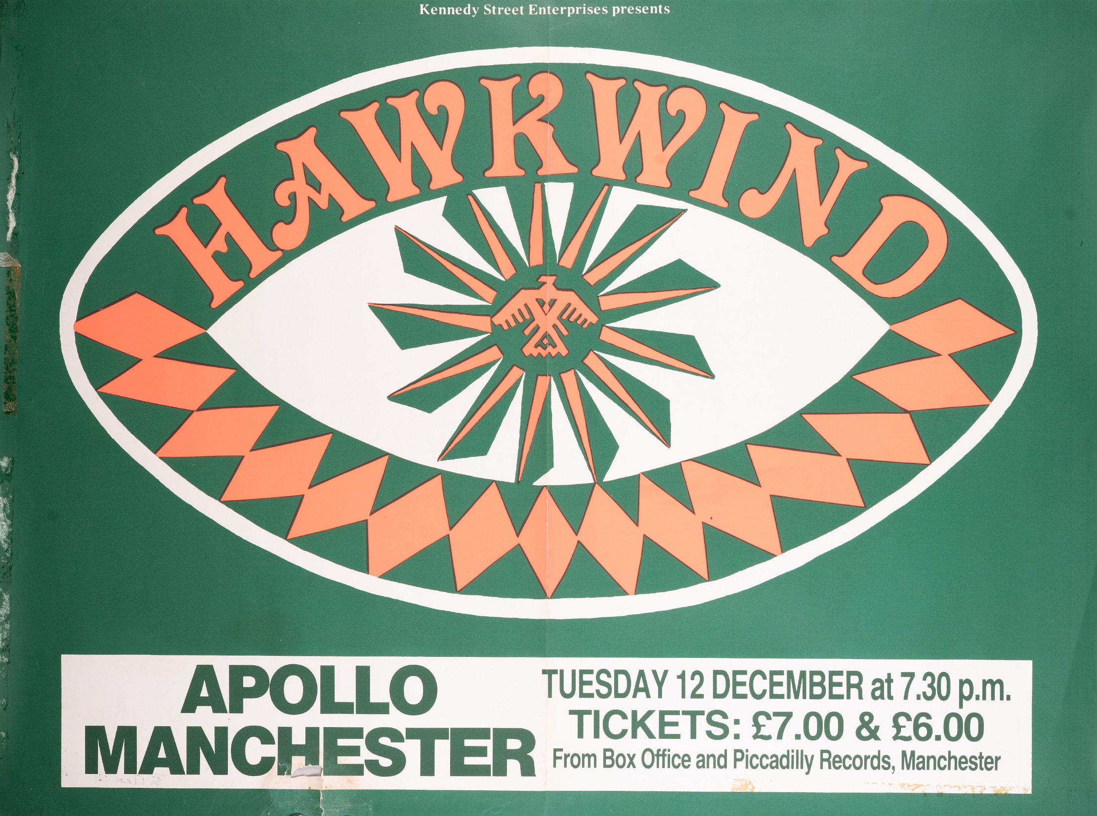 Lot 203 - Hawkwind: twelve original quad concert