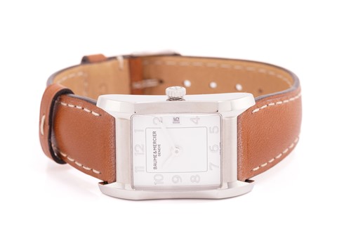 Lot 466 - A lady's Baume and Mercier watch, Girard...