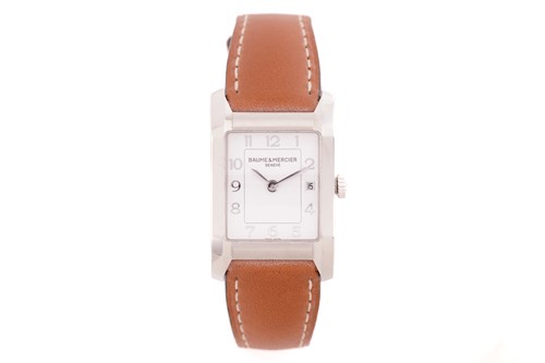 Lot 466 - A lady's Baume and Mercier watch, Girard...