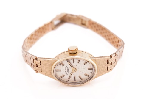 Lot 466 - A lady's Baume and Mercier watch, Girard...
