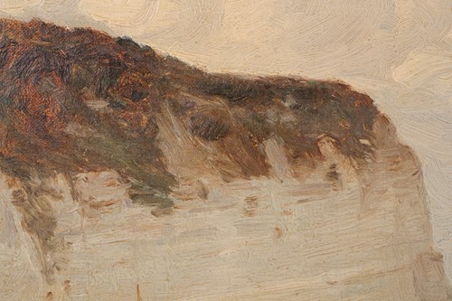 Lot 35 - Colin Hunter (1841 - 1904), 'The Cliffs at...