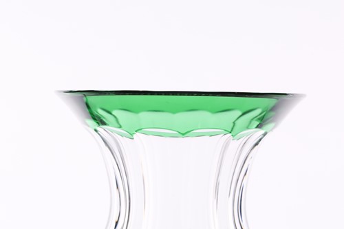 Lot 299 - Saint Louis, France, a crystal glass vase of...