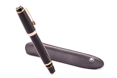 Lot 387 - Montblanc Boheme rollerball pen with black...