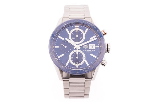 Lot 430 - A Tag Heuer Carerra calibre 16 chronograph...