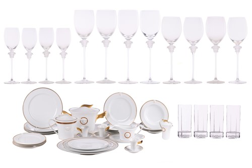 Lot 293 - A suite of Rosenthal Versace dinner service...