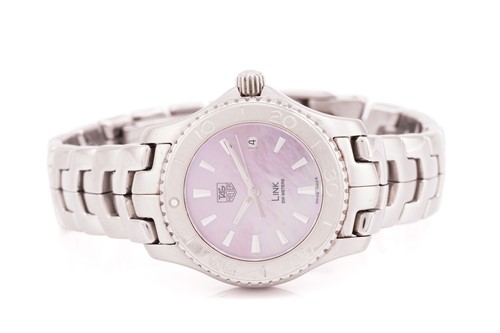 Lot 419 - A Tag Heuer Link Lady's watch, featuring a...
