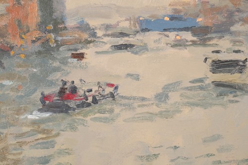 Lot 84 - Ken Howard (1932-2022), 'Grand Canal, Venice',...
